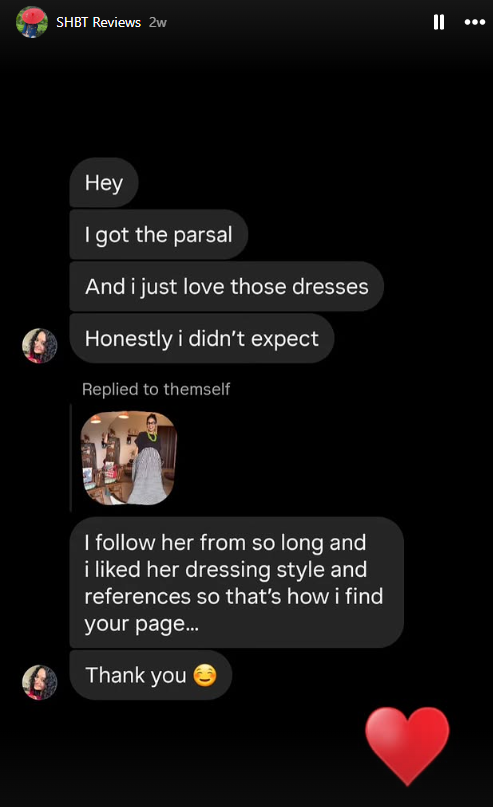 Customer testimonial